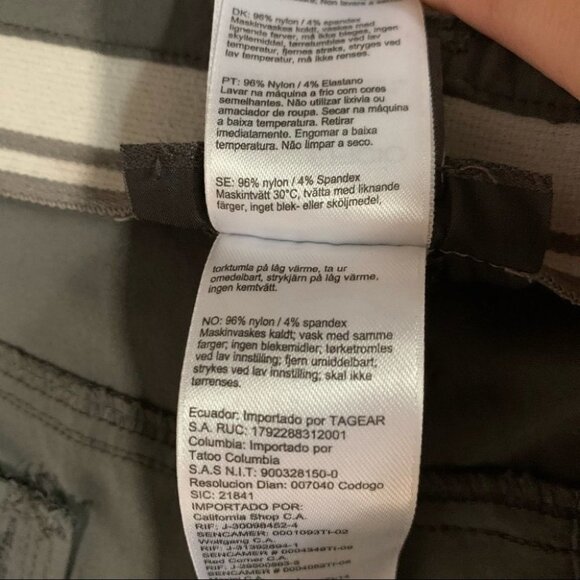 Exofficio Gray Hiking Pants Size 38 - Picture 4 of 14